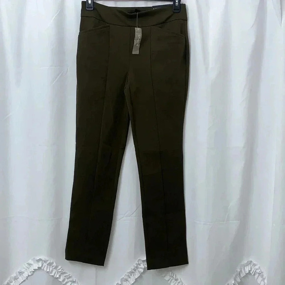 Women’s Chicos So Slimming Reese Pants Green Size 0.5 = Small/6 Regular NWT - Picture 2 of 9